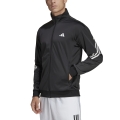 adidas Kurtka treningowa do tenisa 3-Pasy Knit (Aeroready) czarna męska